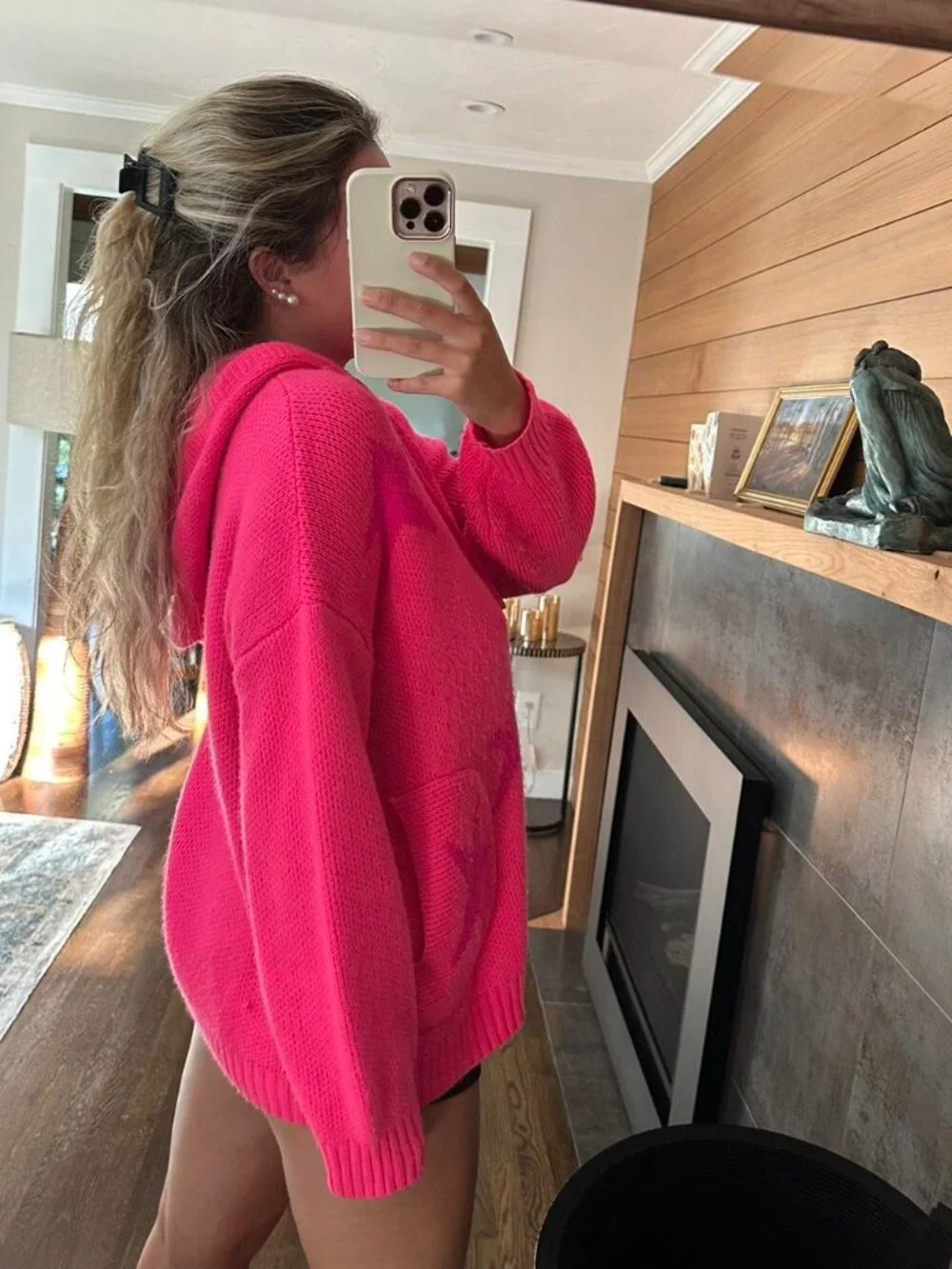 Free People Women's Pink Jumper